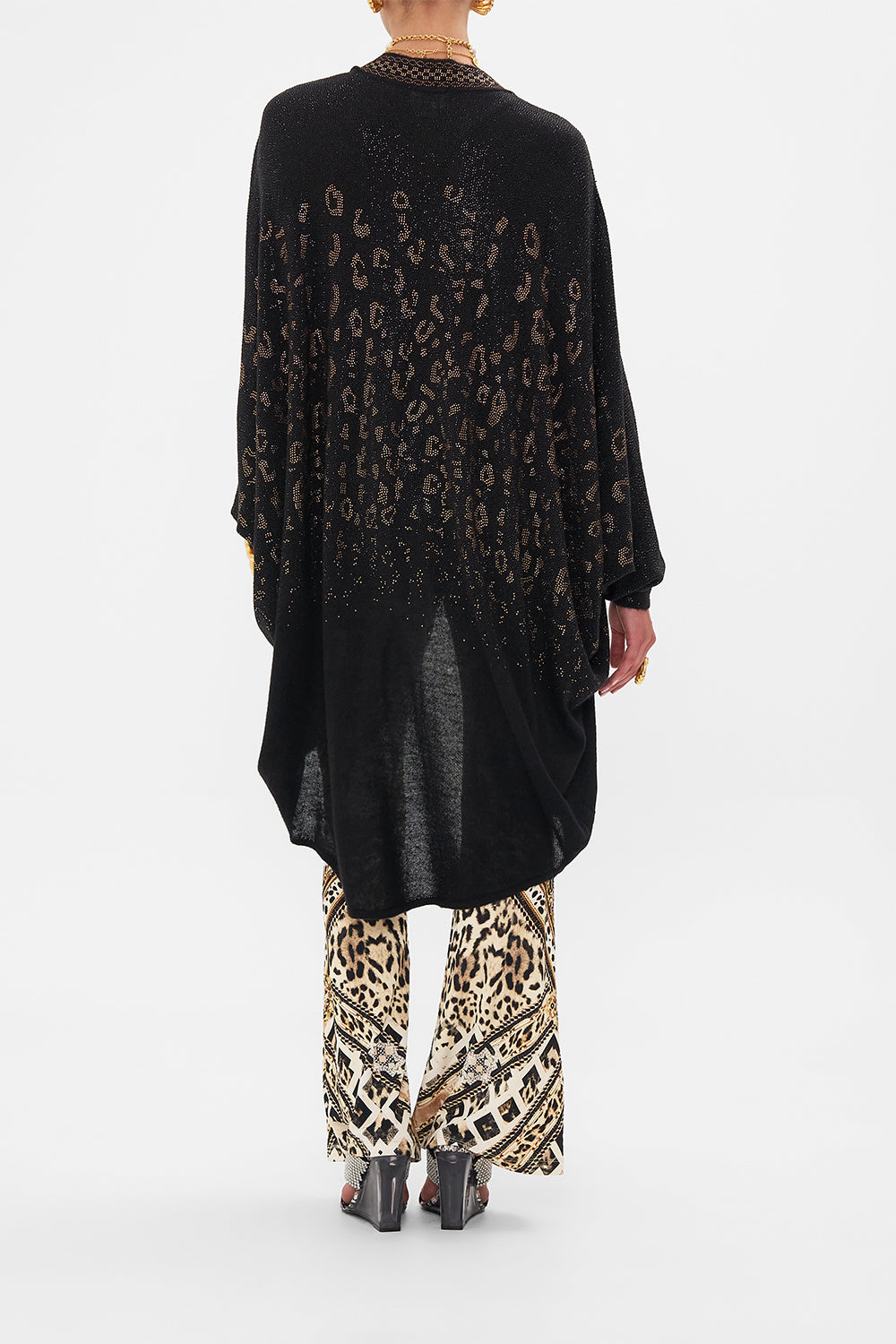 Product view of CAMILLA knit cardigan in Mosaic Muse