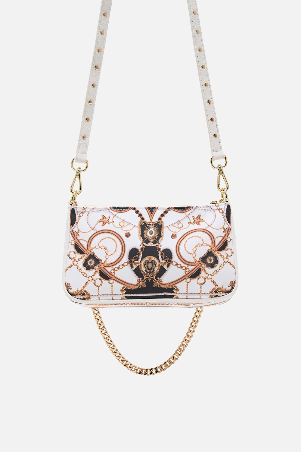 Product view of CAMILLA nylon bag in Sea Charm print