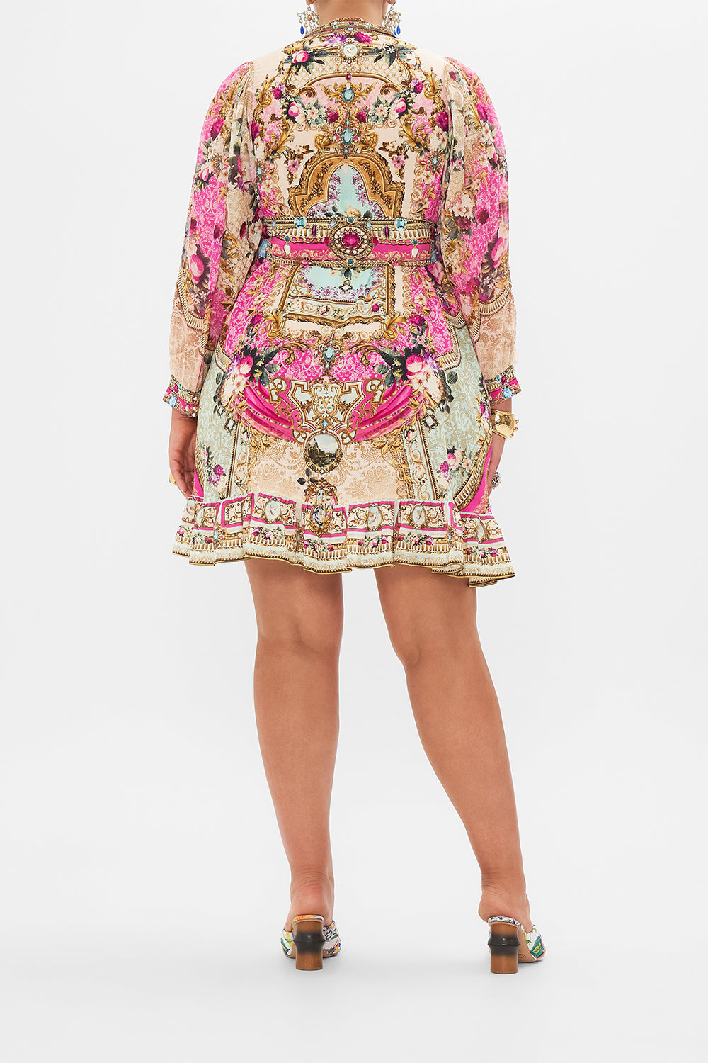 DROP SLEEVE SHIRT DRESS CALL OF THE CANAL