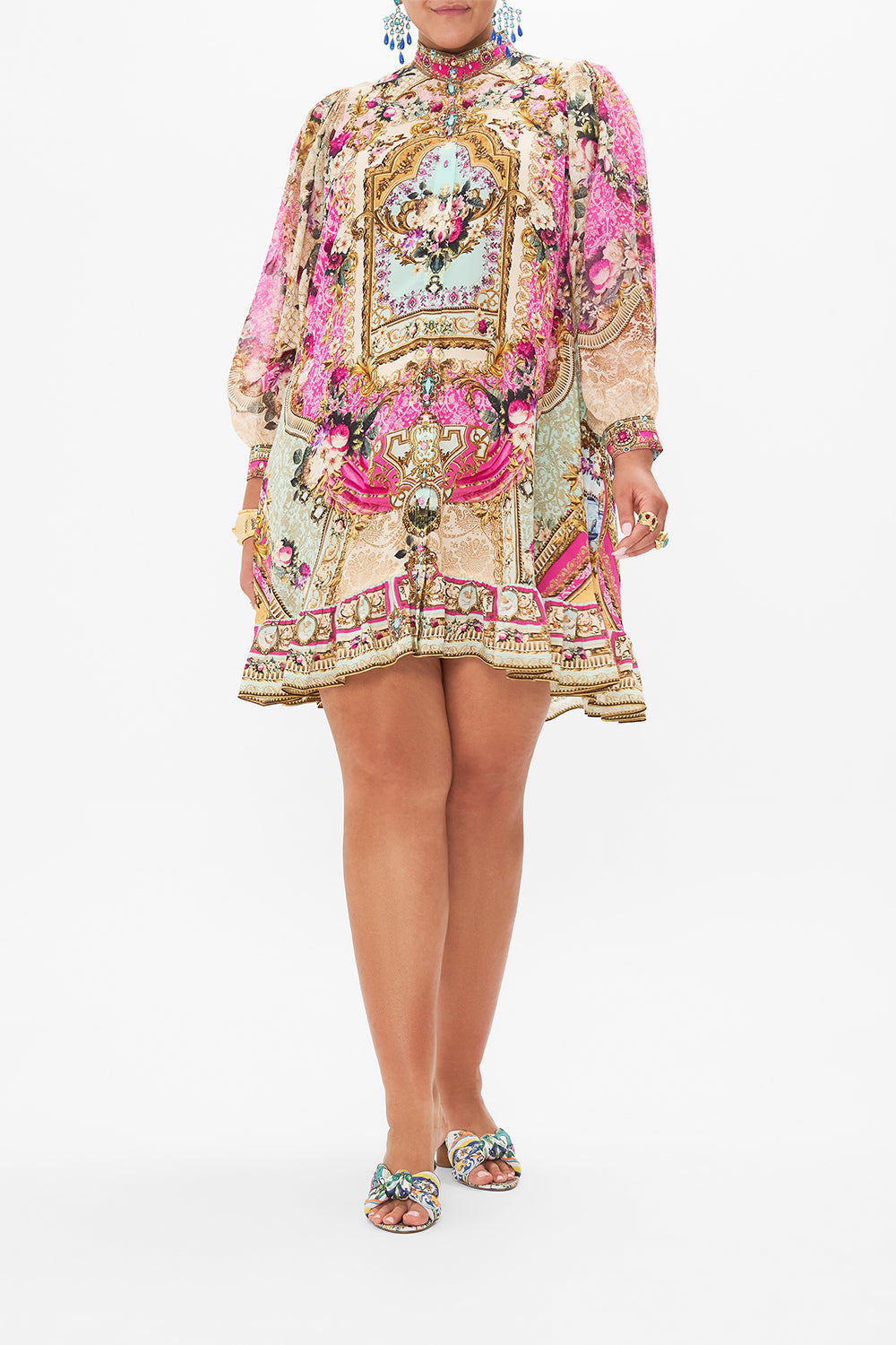 DROP SLEEVE SHIRT DRESS CALL OF THE CANAL