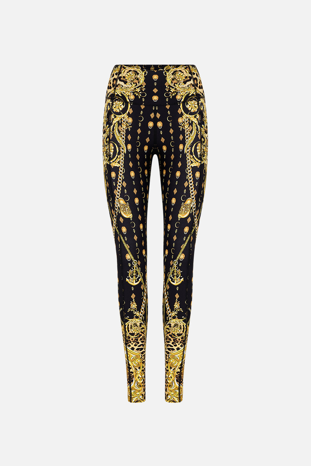 CAMILLA activewear leggings in Noveau Nature print