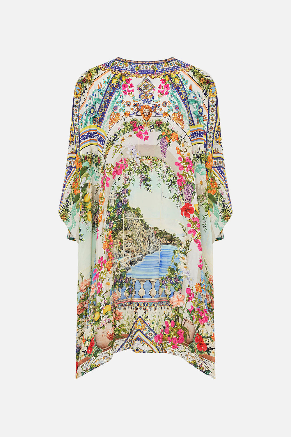 SHORT KAFTAN WITH CUFF AMALFI AMORE