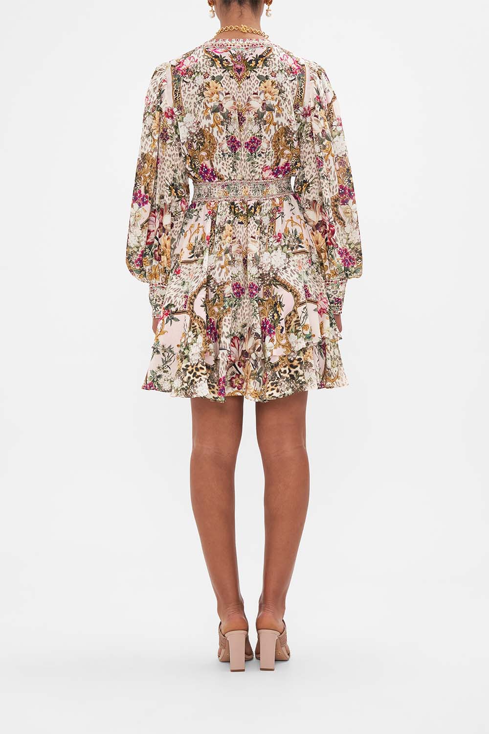 BUTTON FRONT FRILL DRESS BAMBINO BLISS