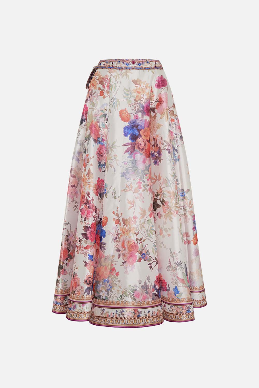 MAXI WRAP SKIRT FRIENDS WITH FRESCOS