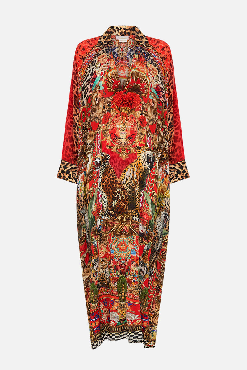 WING COLLAR KAFTAN FEELING FRESCO