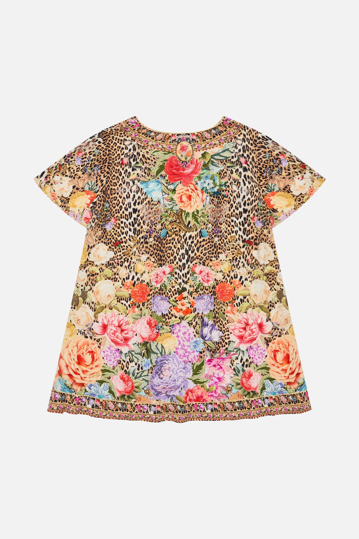 Milla by CAMILLA floral t-shirt dress with flare hem (4-10) in Heirloom Anthem