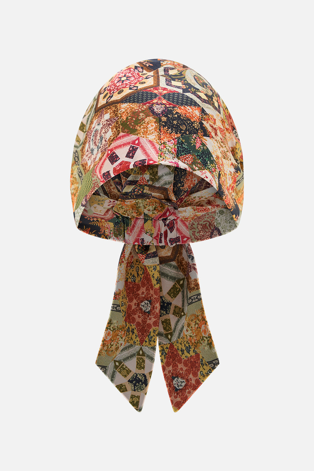 CAMILLA floral headscarf in Stitched in Time