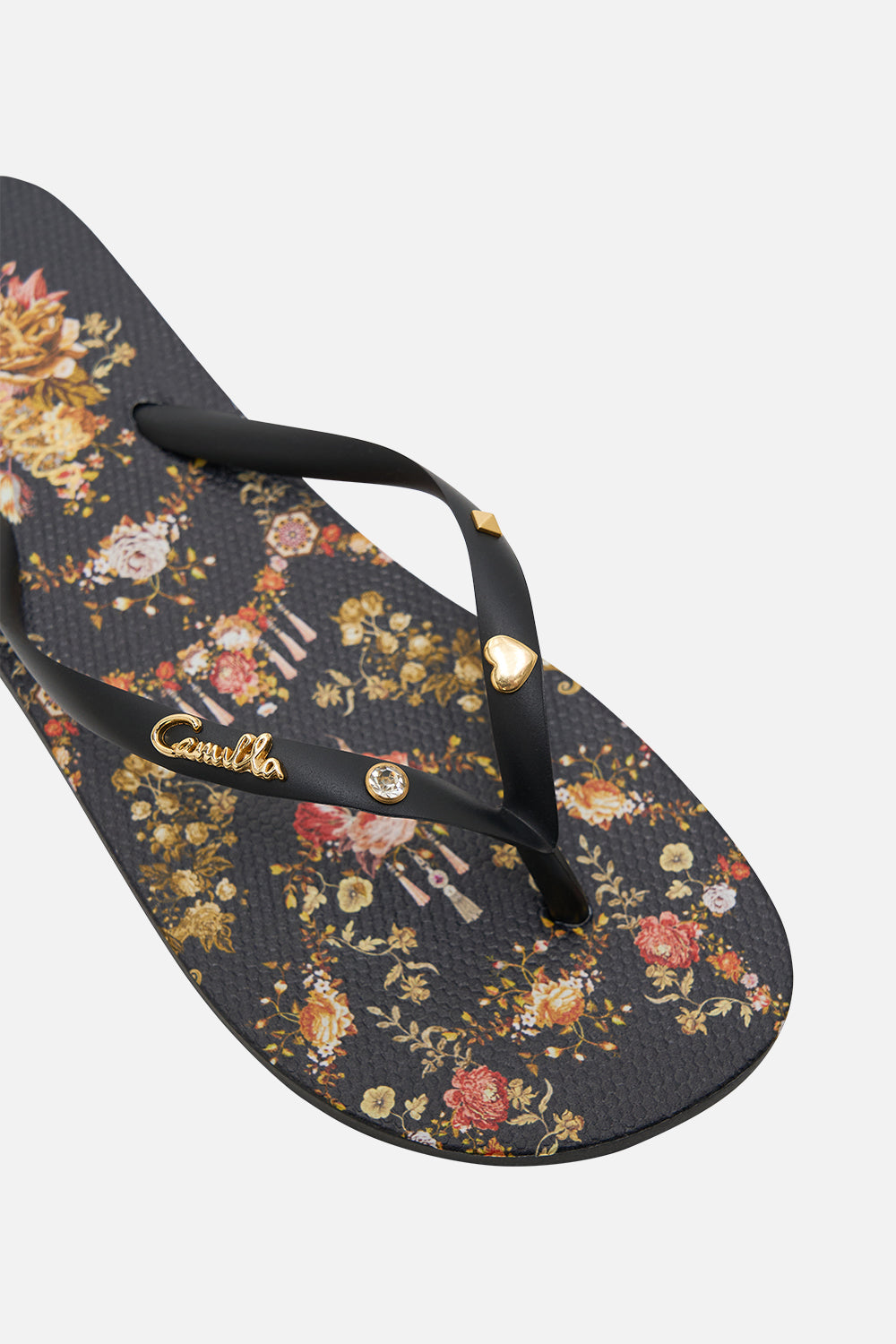 CAMILLA floral thongs in Stitched in Time