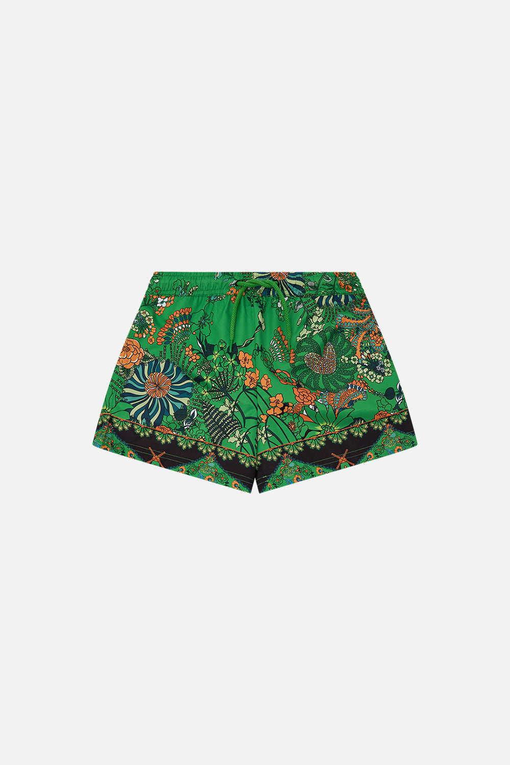 Milla by CAMILLA green boys boardshort in Good Vibes Generation