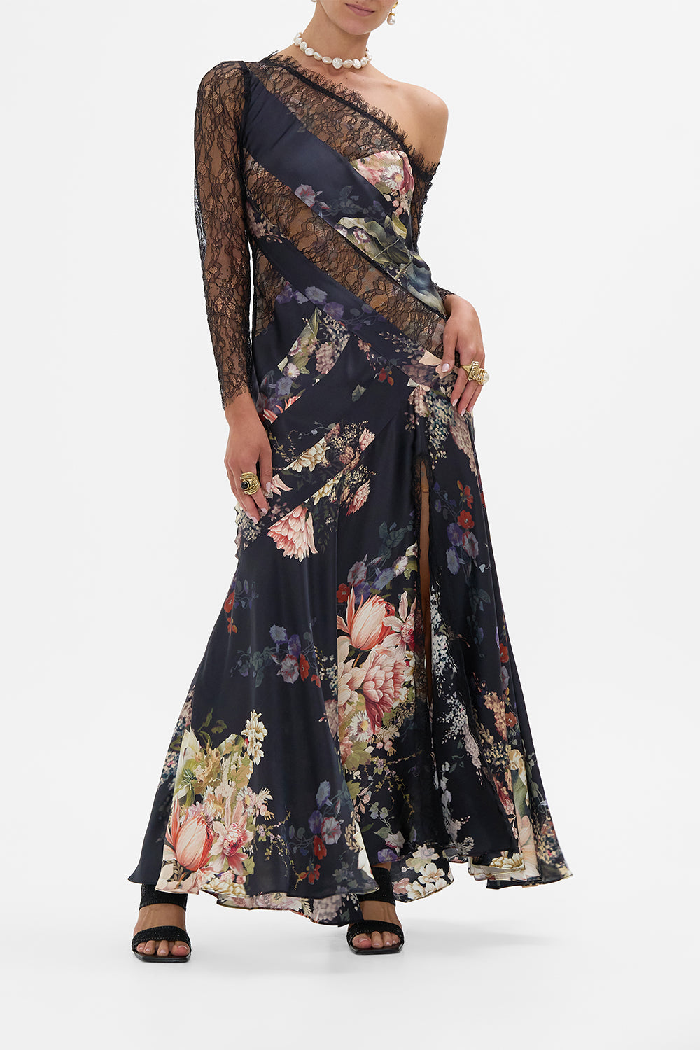 CAMILLA floral babies cami and bloomer set in Adorned in Antiquity print.