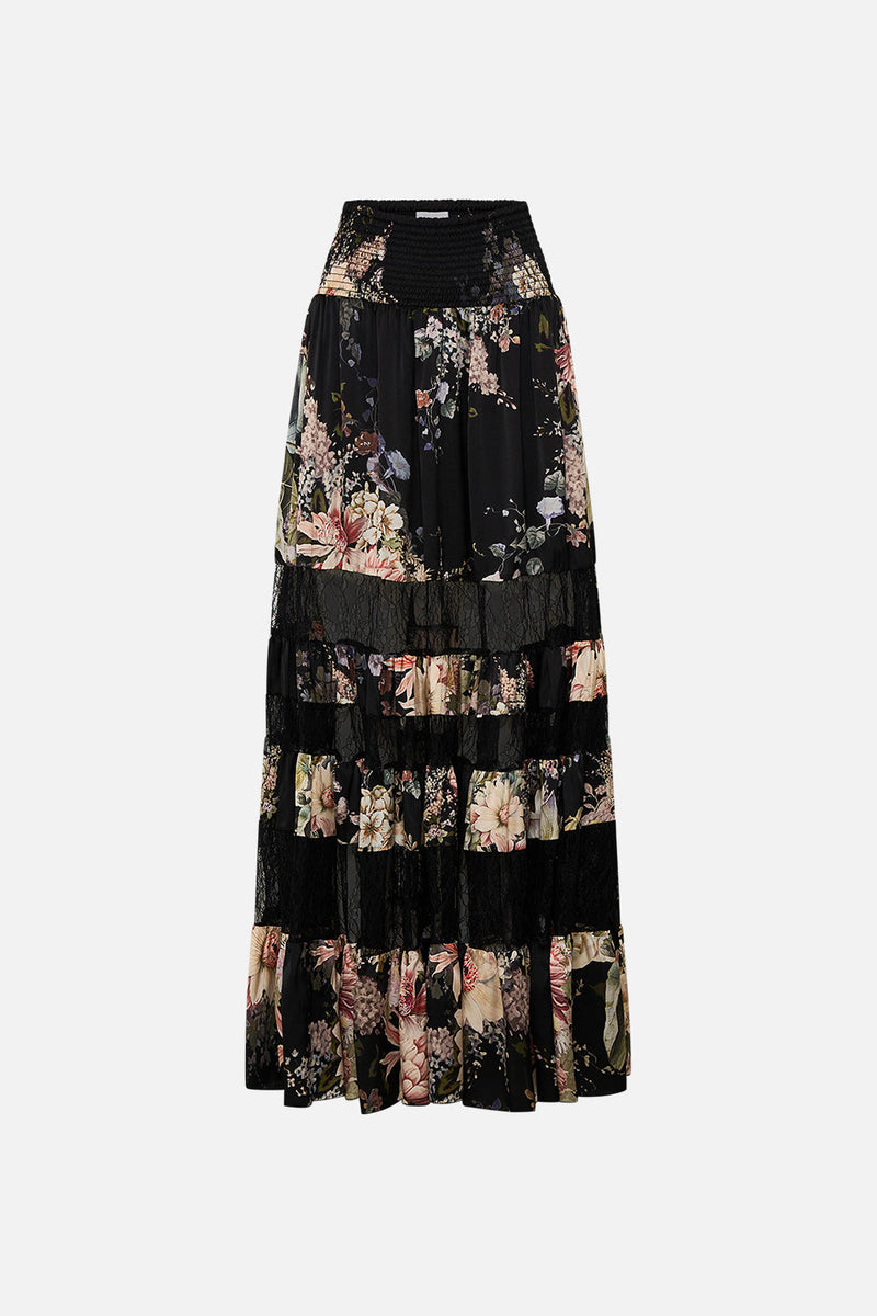 TIE FRONT CUT OUT MAXI DRESS DYNASTY DAZE