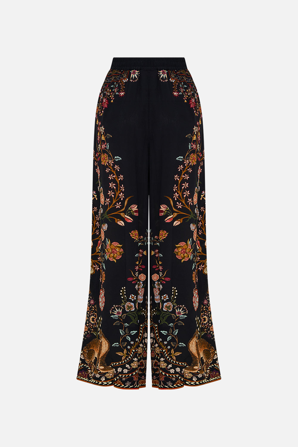 CAMILLA Straight Leg Relaxed Trouser Loom to Tomb print