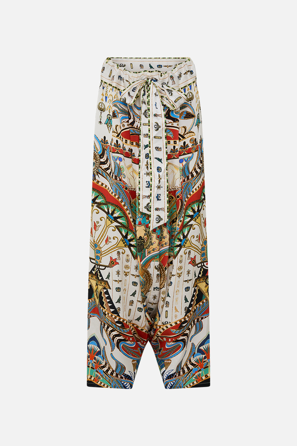 CAMILLA Harem Pants in Valley Of The Queens print