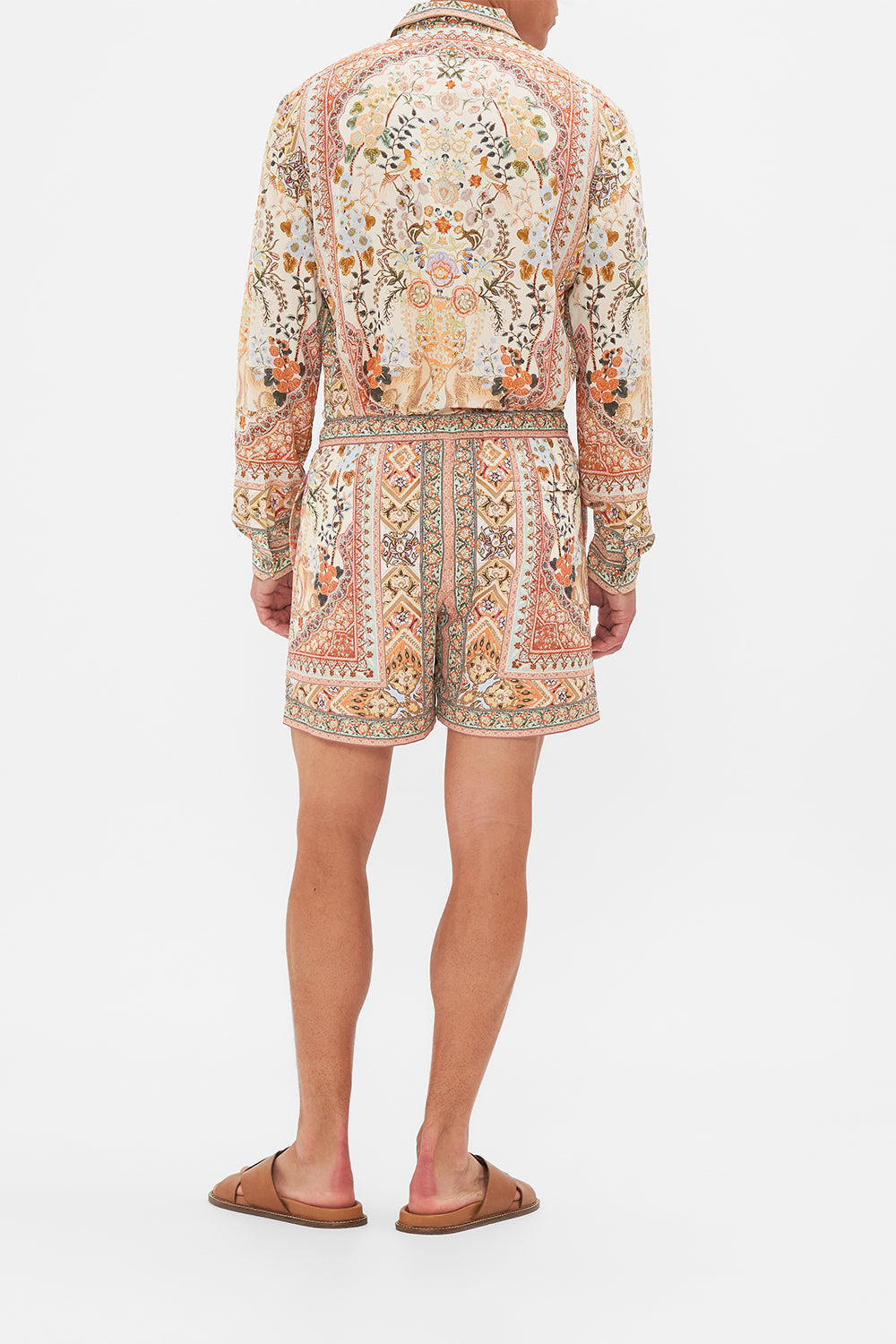 Hotel Franks By CAMILLA Mid-Length Boardshort in Honour of Heirlooms print