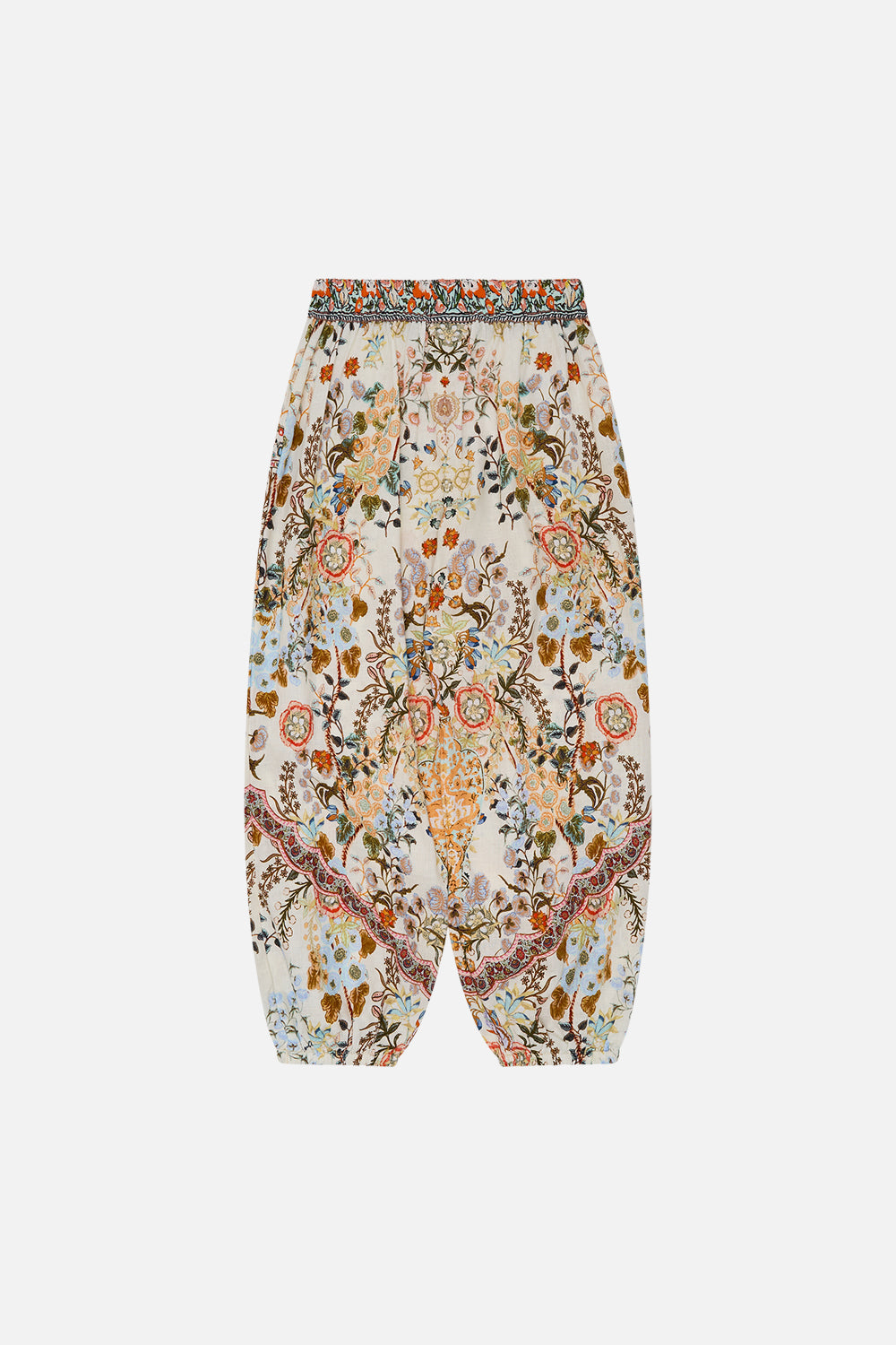 Milla By Milla By Milla By CAMILLA Kids Relaxed Beach Pant with Pockets 4-10 in Honour of Heirlooms print