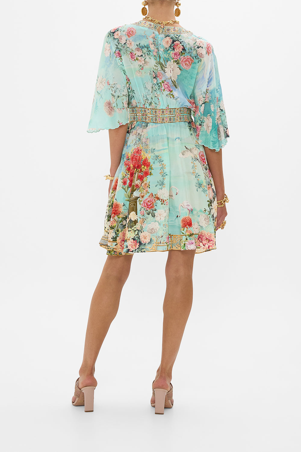 SHORT WAISTED DRESS THE JEWELLERY MUSEUM