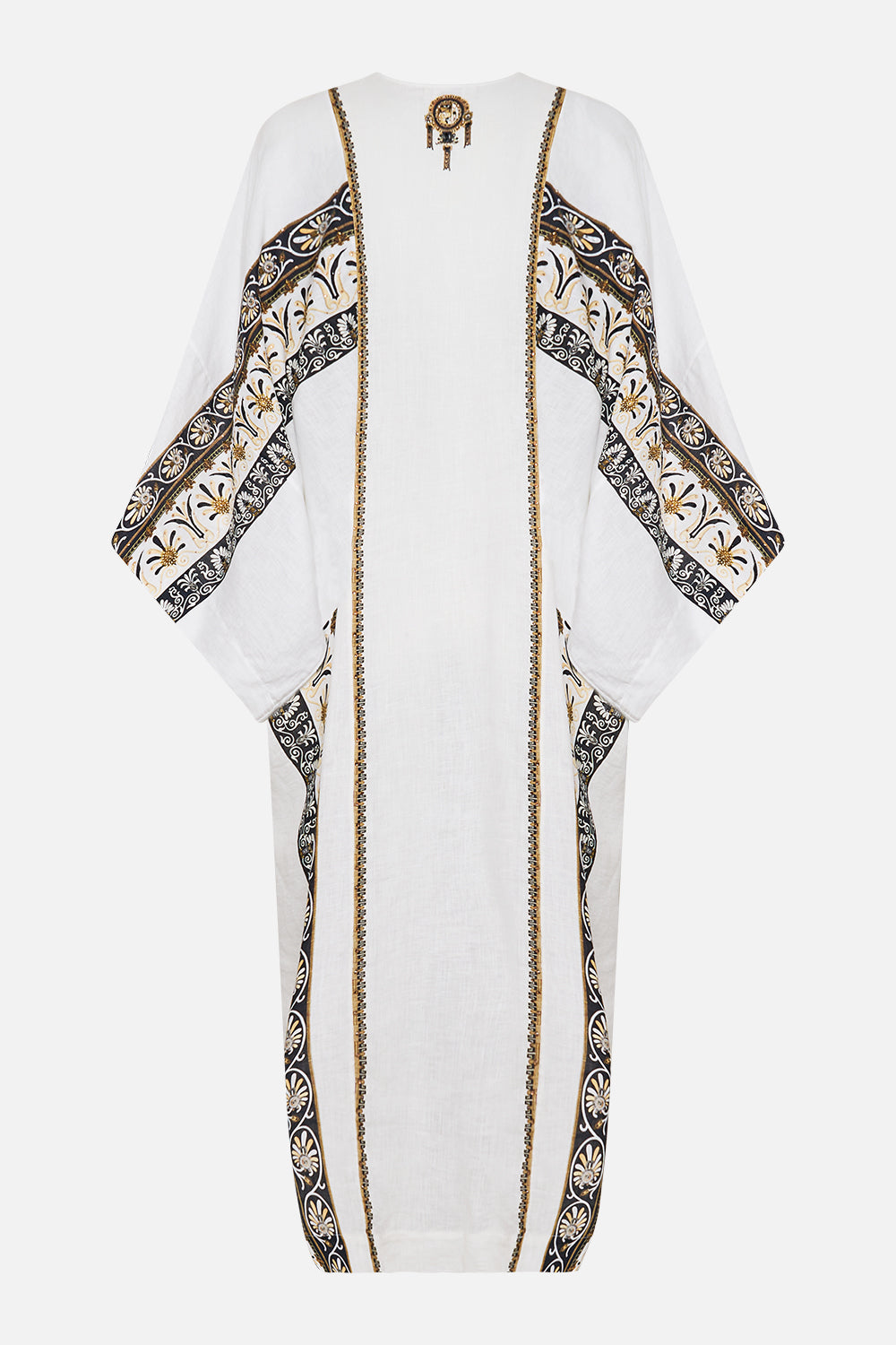 PANELLED WRAP KAFTAN TEMPLES OF DENDARA