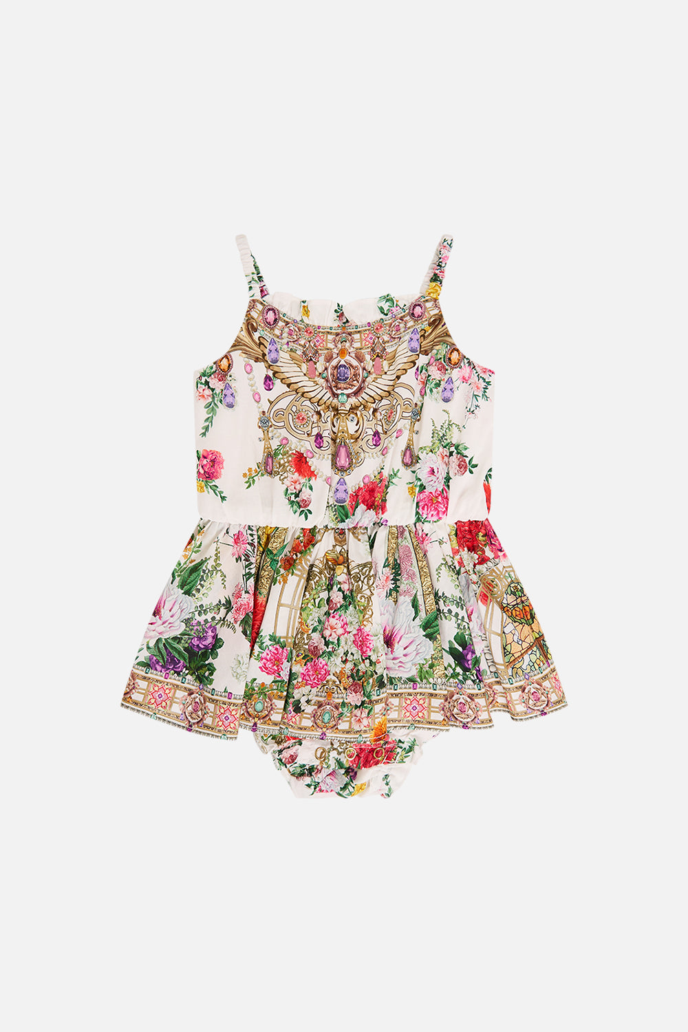Milla By CAMILLA Babies jumpdress in Egyptian rose print.