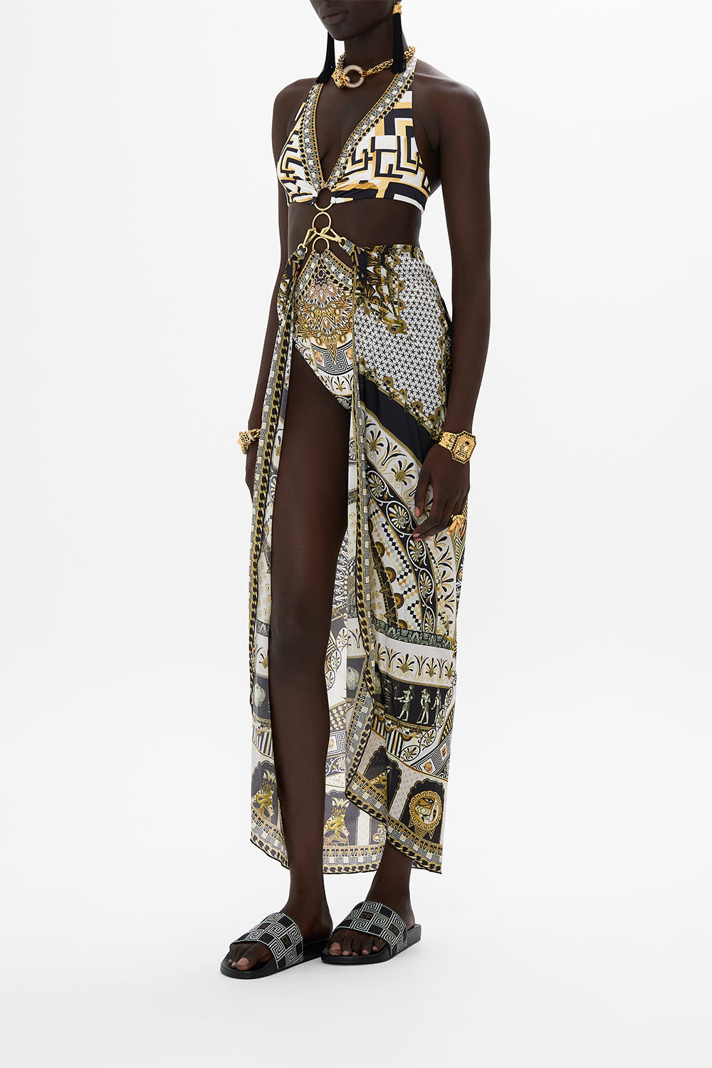LONG SARONG WITH CLIP TEMPLES OF DENDARA