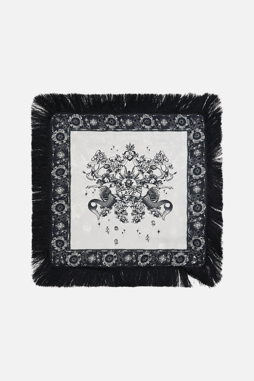 SMALL SQUARE CUSHION TALES OF TATTOO