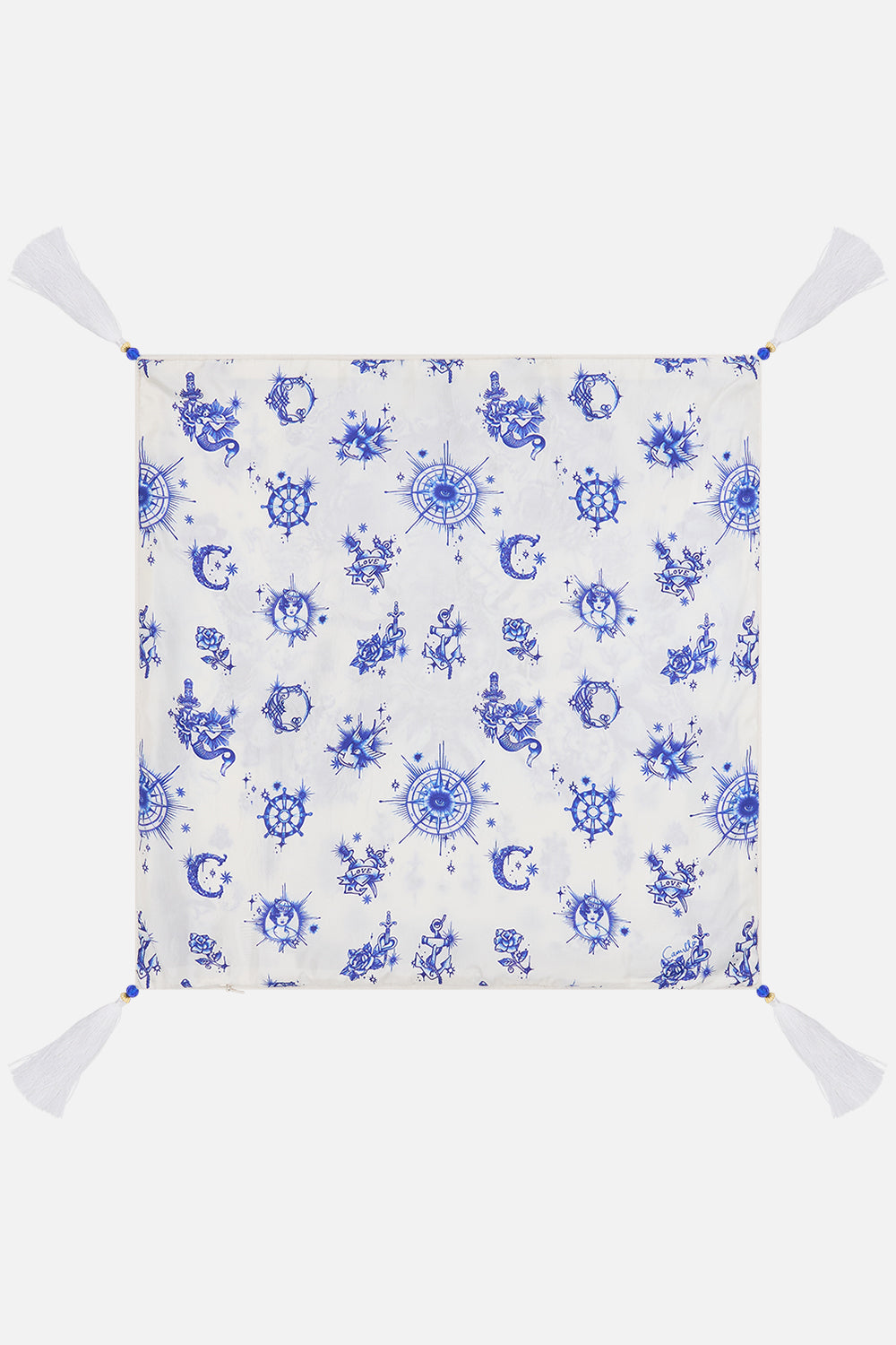 SMALL SQUARE CUSHION IMMORTAL INK