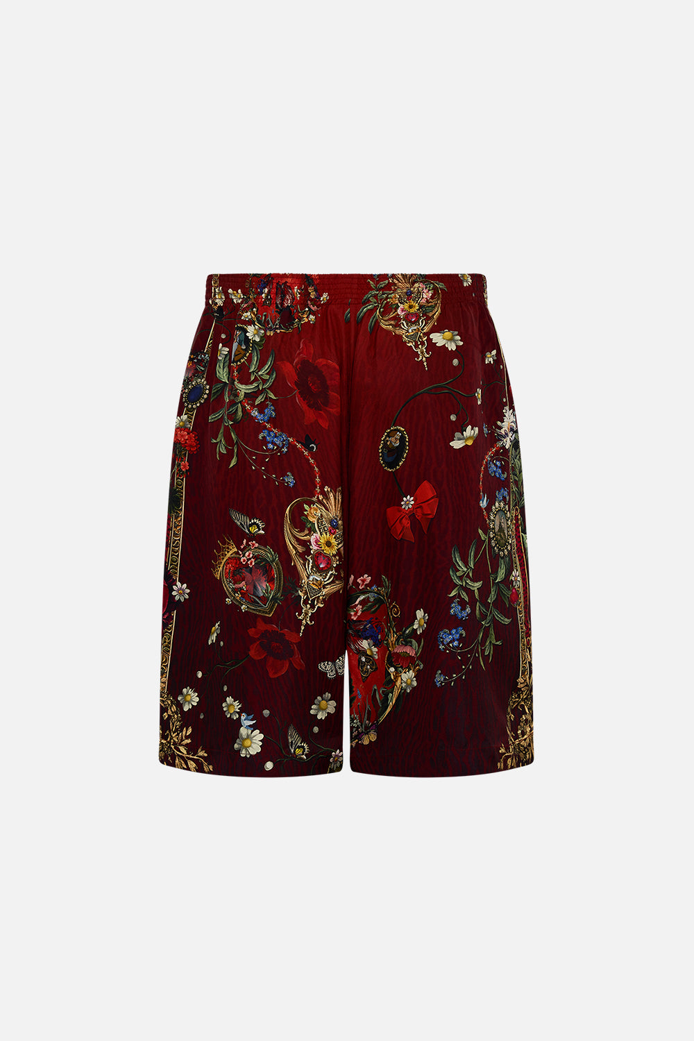 Disney CAMILLA mens boardshorts in Just One Bite Snow White print