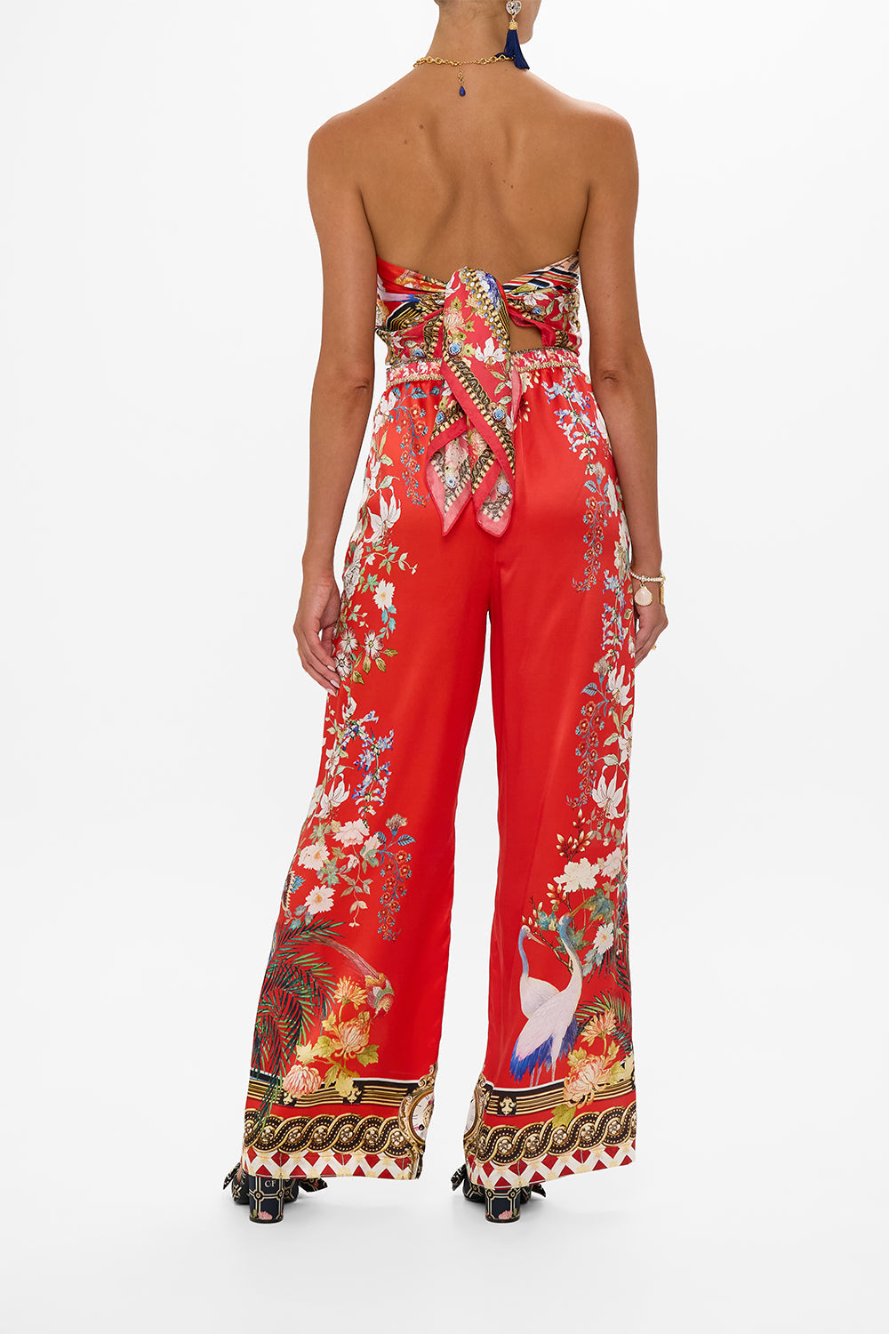 MINIMAL WIDE LEG PANT LISBOA LUXE