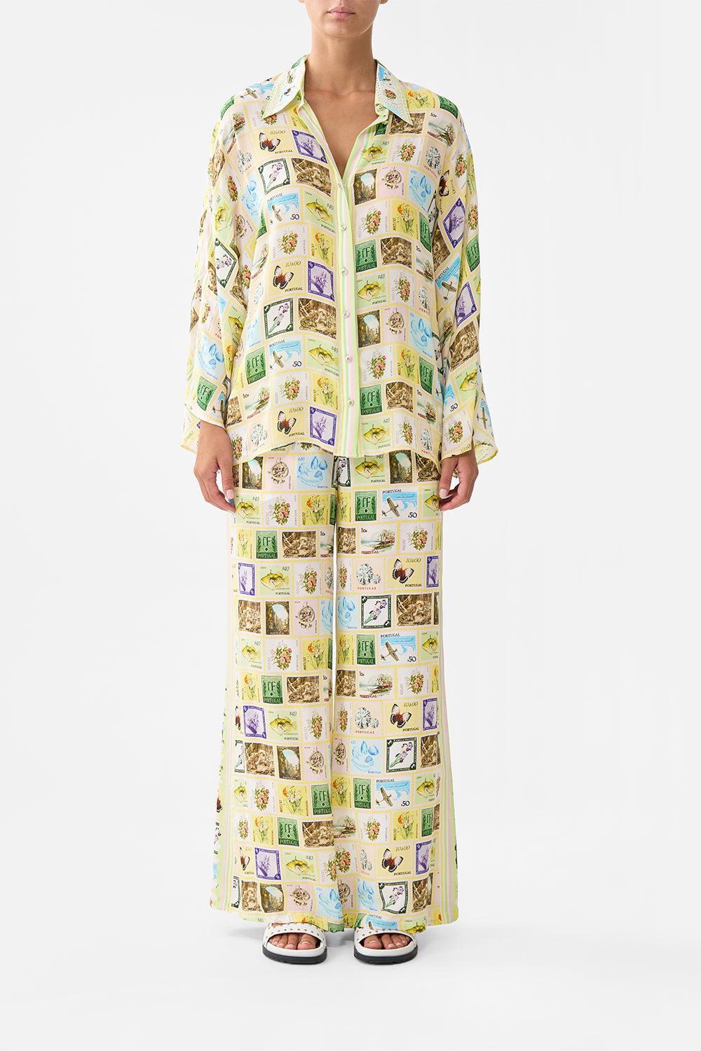 WIDE SLEEVE BLOUSE WITH LOVE FROM LISBON