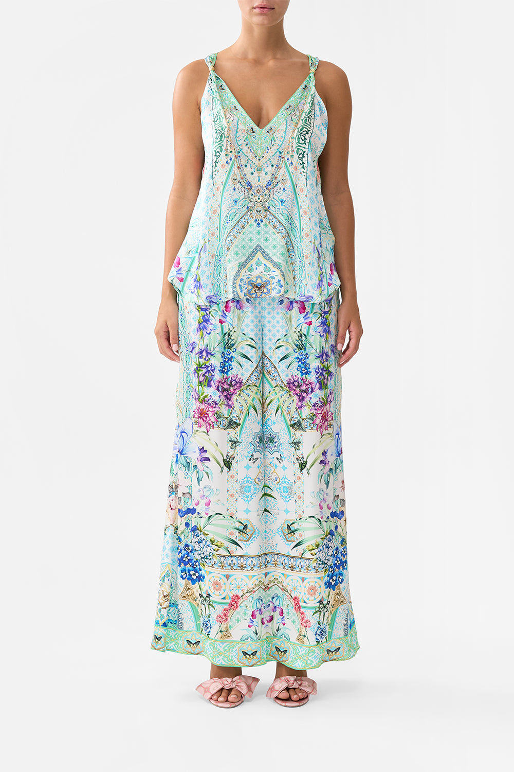 TANK TOP WITH STRAP BEAD DETAIL SUNRISE IN SINTRA