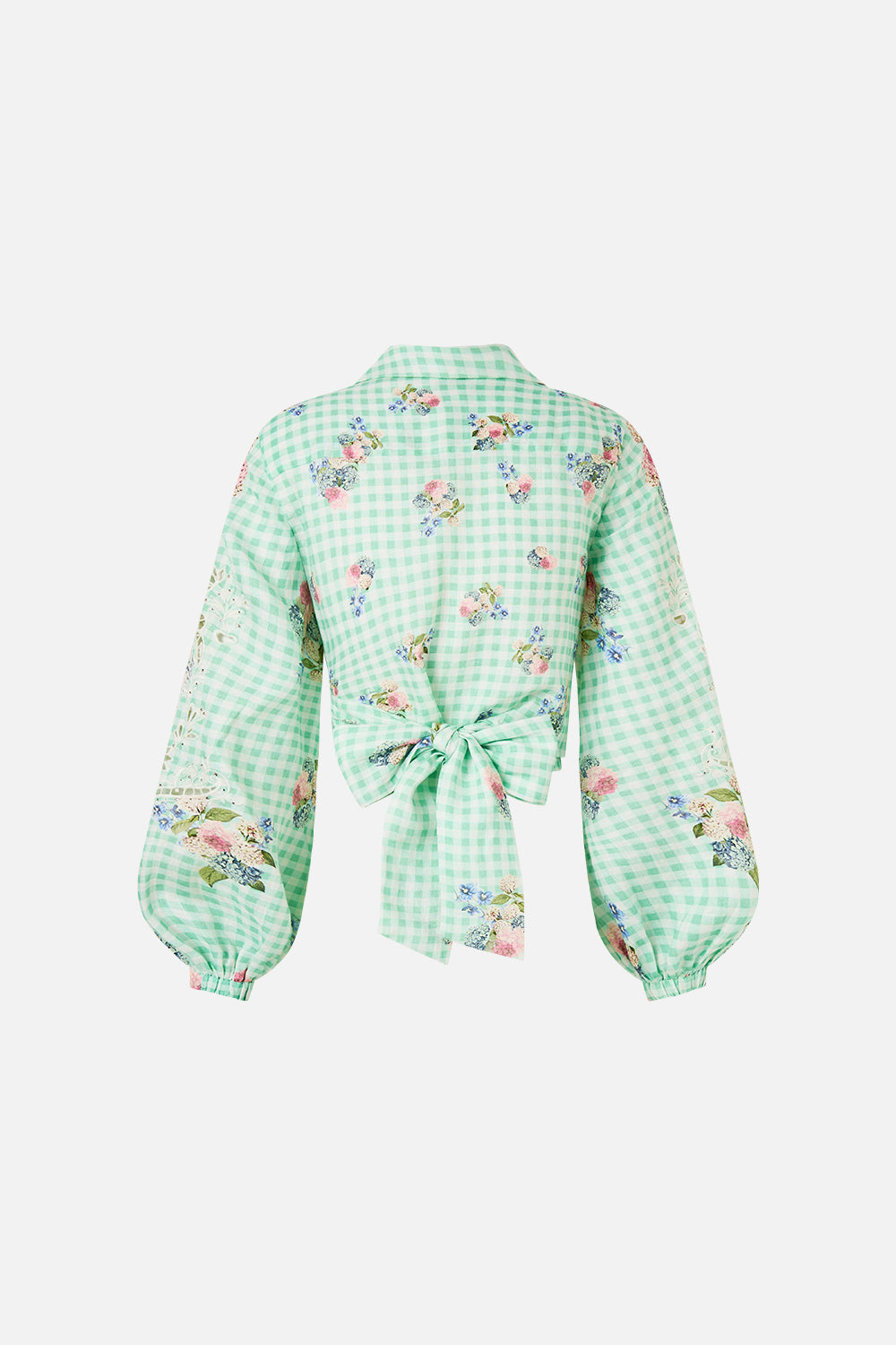 CROPPED WRAP SHIRT PESTANA PANORAMA