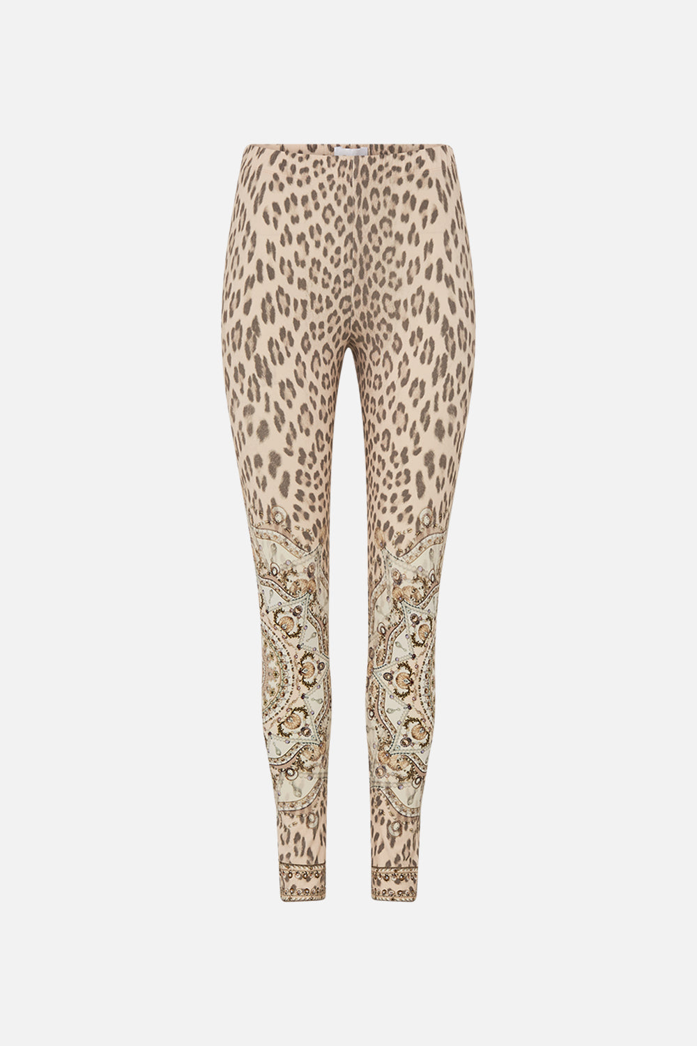 CAMILLA blush leggings in Grotto Goddess print.