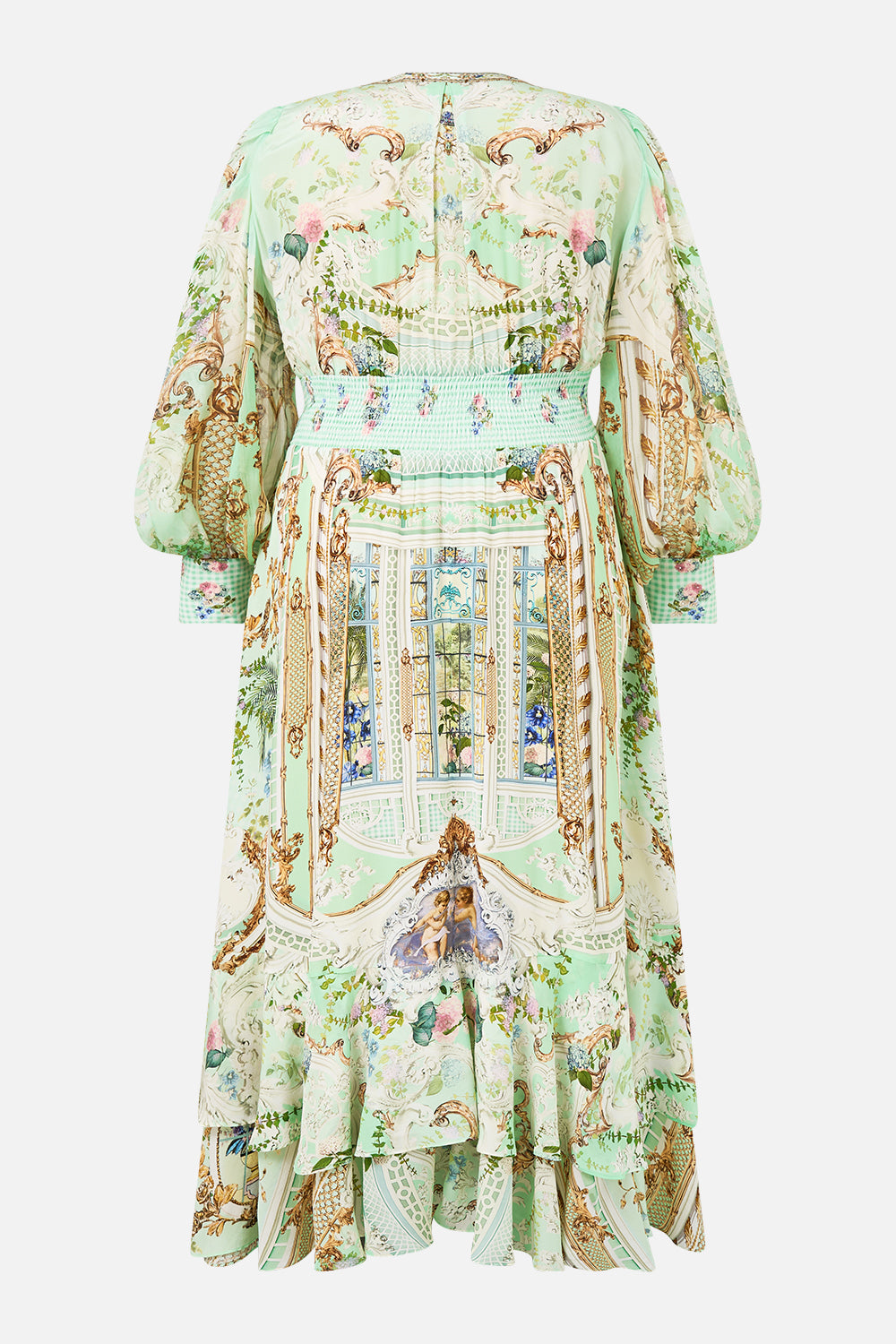 LONG BUTTON FRONT DRESS PESTANA PANORAMA