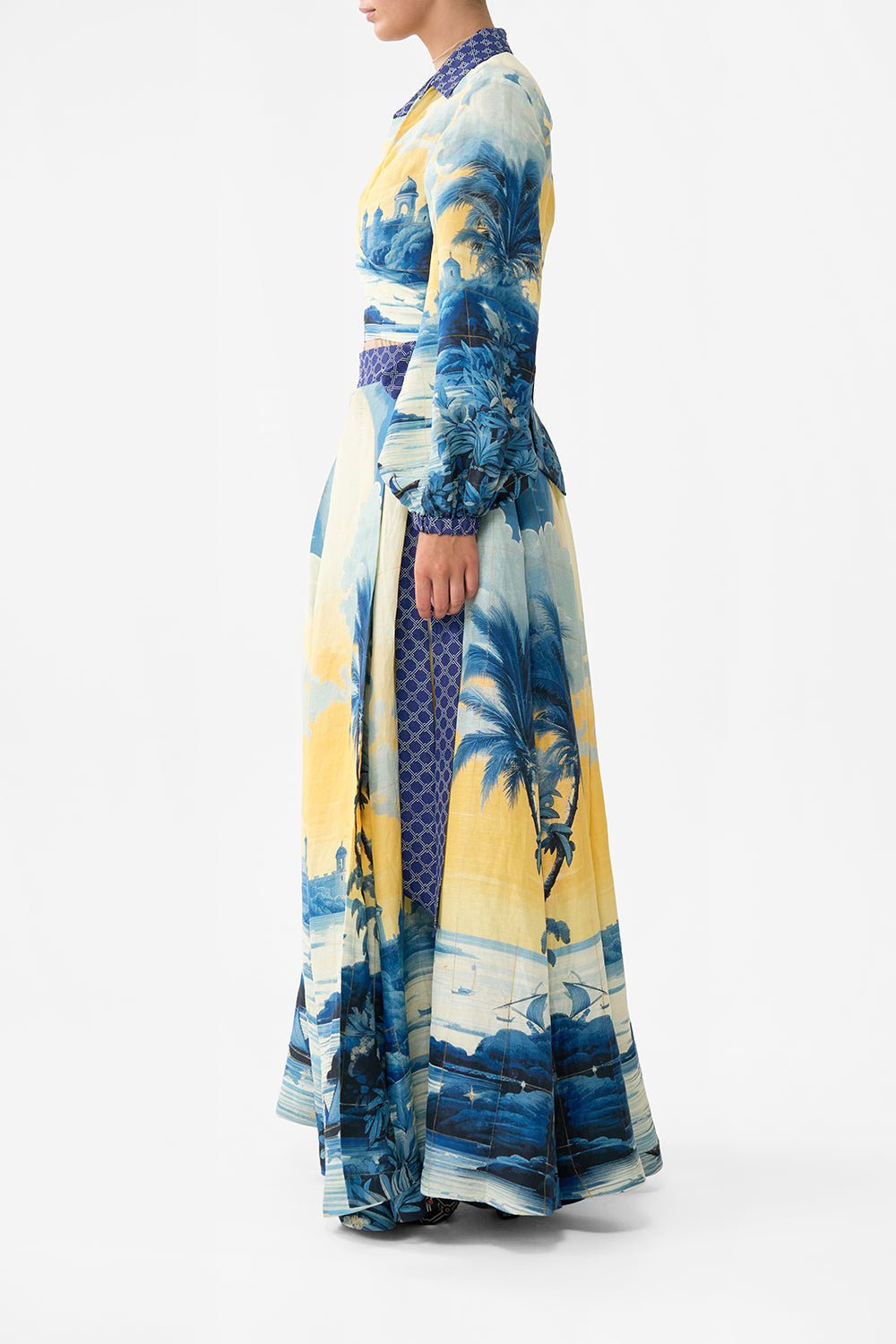 MAXI WRAP SKIRT SONG OF SAINT ANTHONY