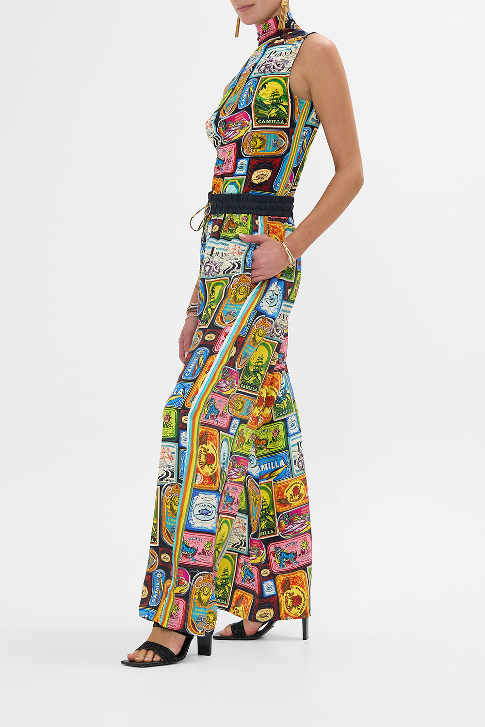 STRAIGHT LEG PANT SAL DO MAR