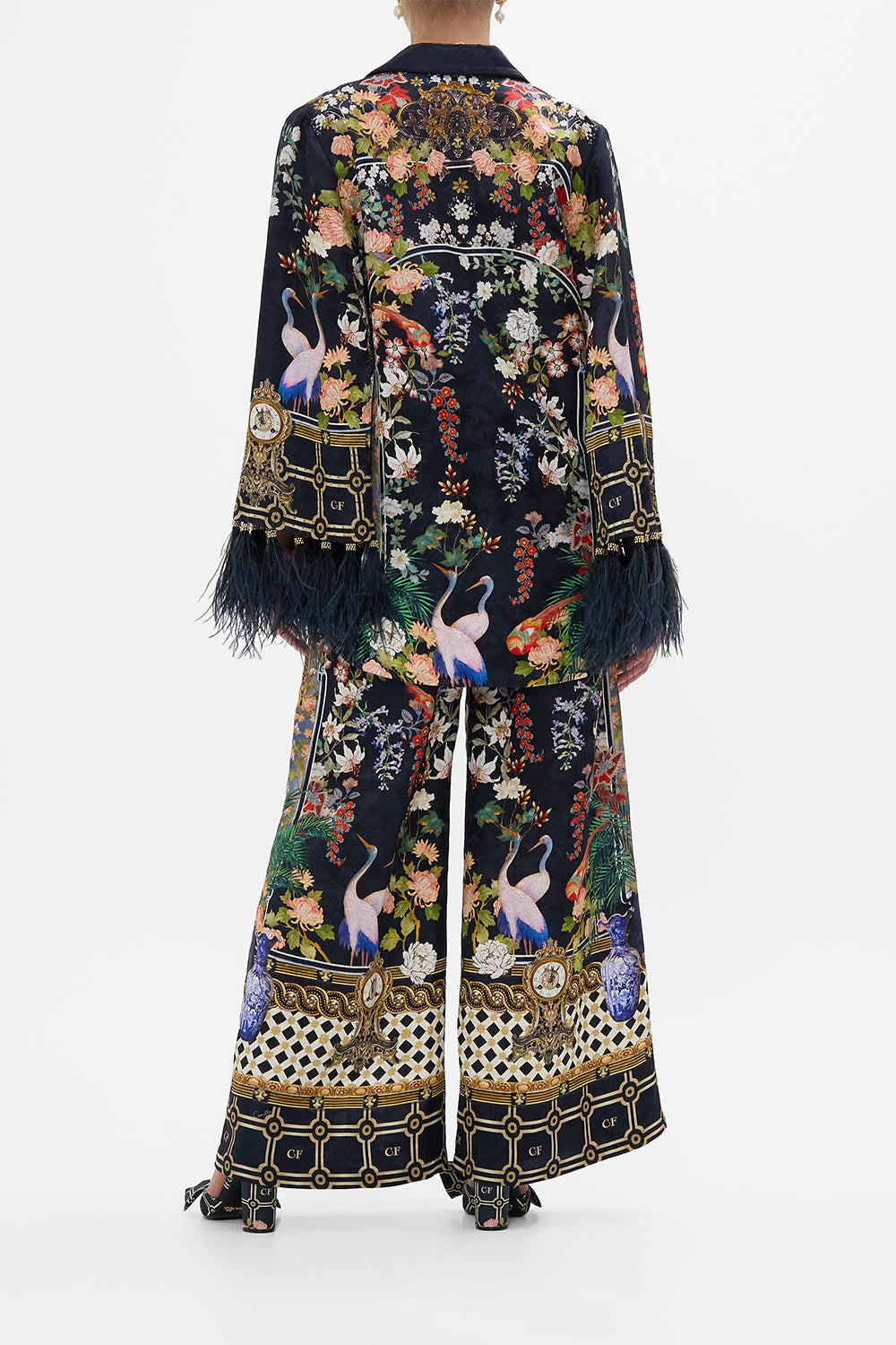 FLARED SLEEVE DOUBLE BREASTED JACKET PALACIO POETRY