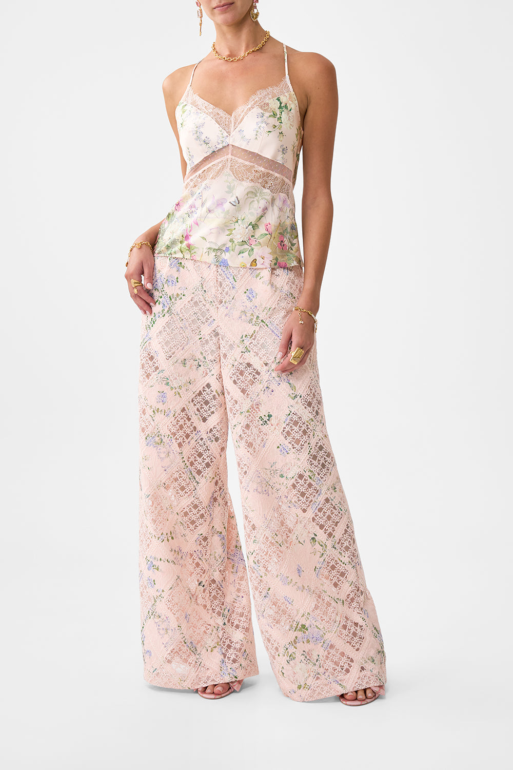 LACE SPLICED BIAS CAMI PALACIO PLAYGROUND