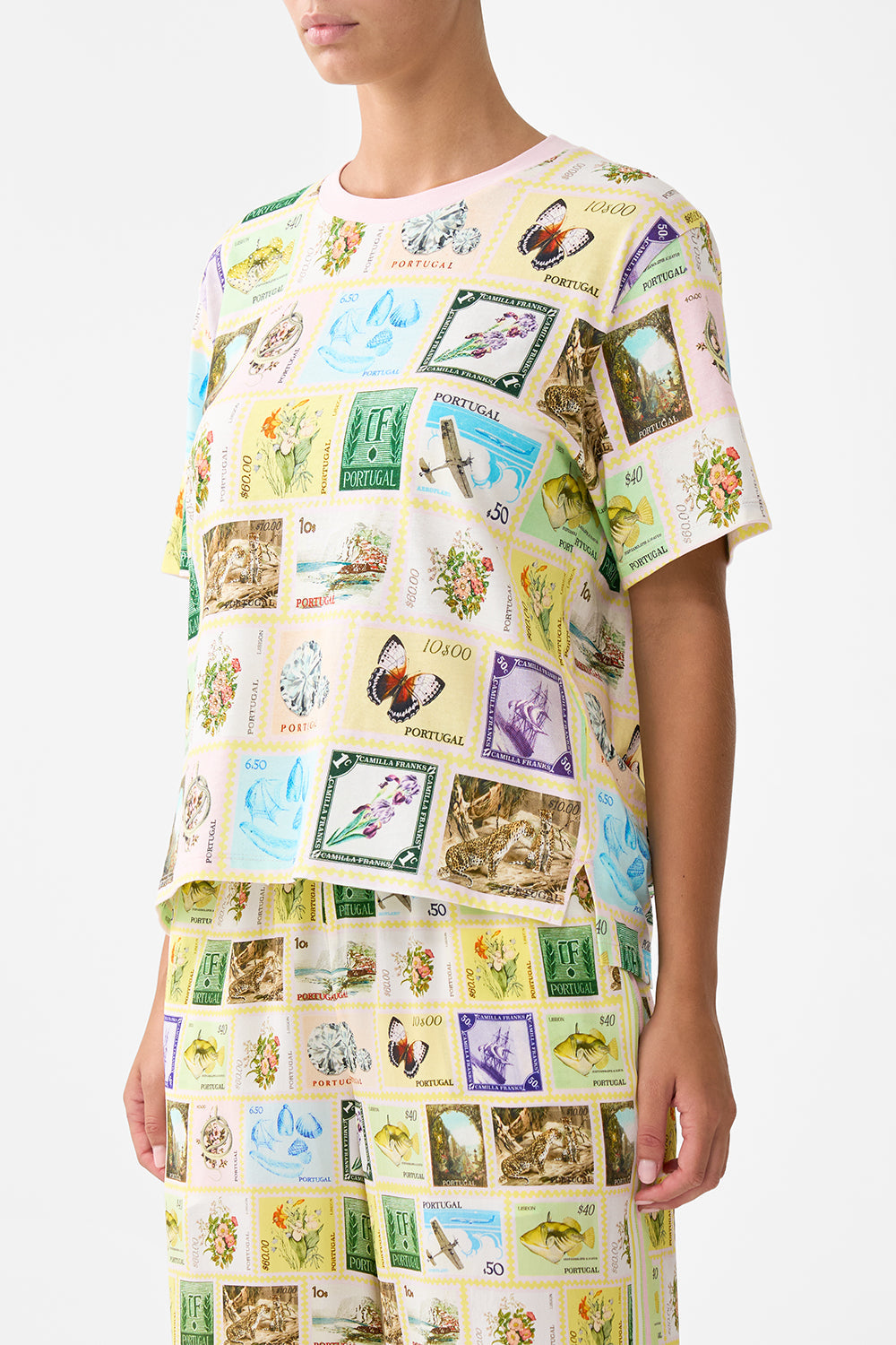 CLASSIC TEE - MULTI WITH LOVE FROM LISBON