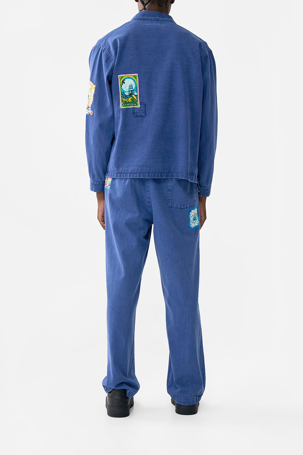 STRAIGHT LEG PLEATED CHINO SONG OF SAINT ANTHONY