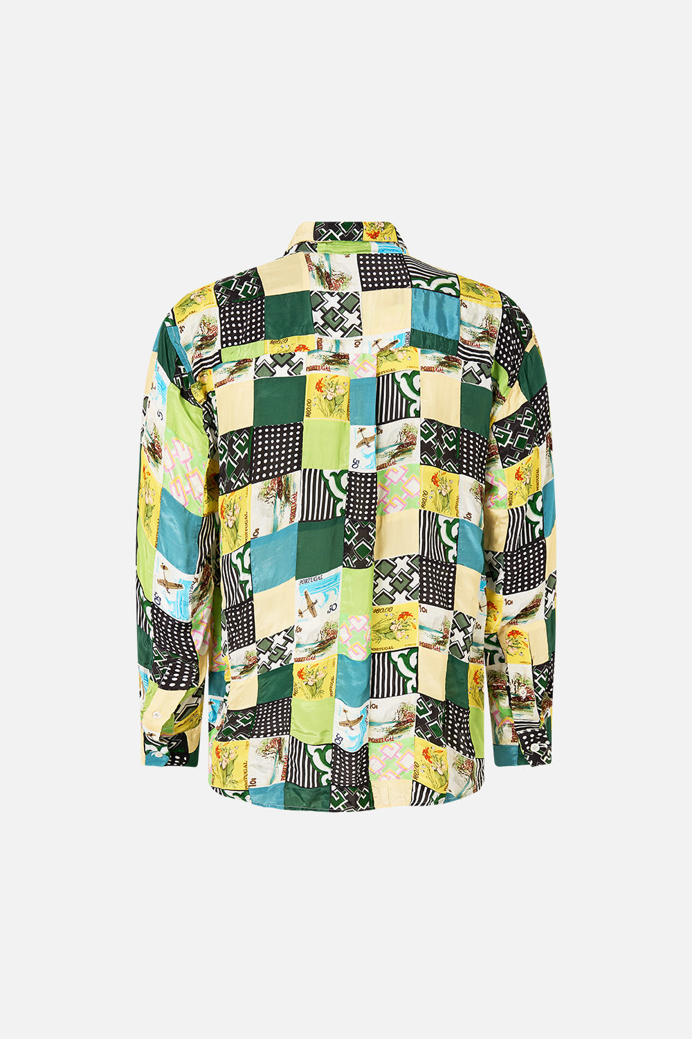 OVERSIZED PATCHWORK SHIRT MY PORTO PEN PAL