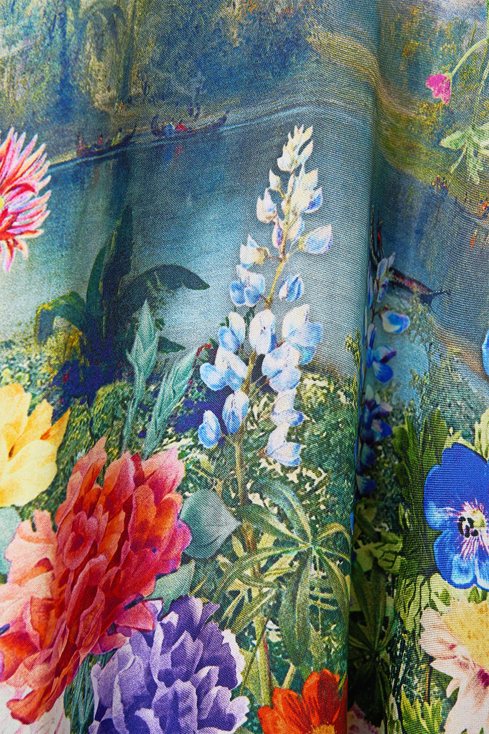 LONG OFF SHOULDER FRILL DRESS WITH STRAPS WALL TO WALL WONDERS