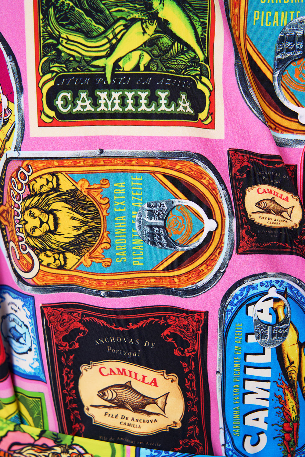 LONG SLEEVE SHORT ROBE SALTY SPLENDOUR