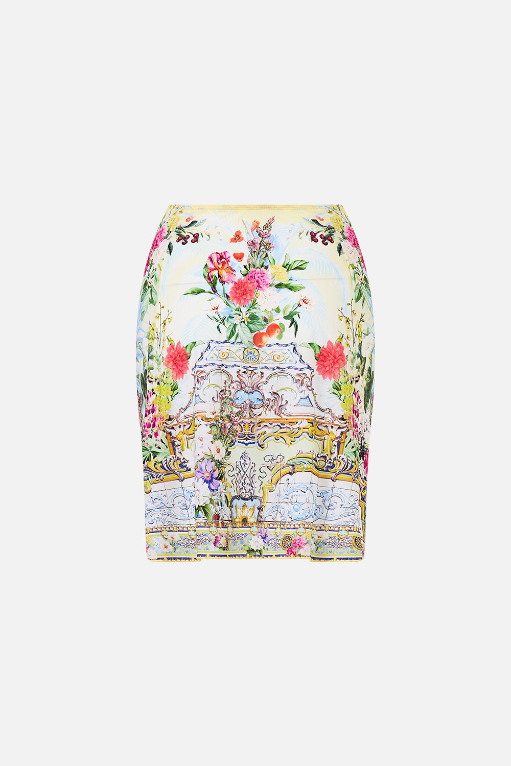 LAYERED SHORT SARONG WITH TIE FRONT FLOR FANTÁSTICA