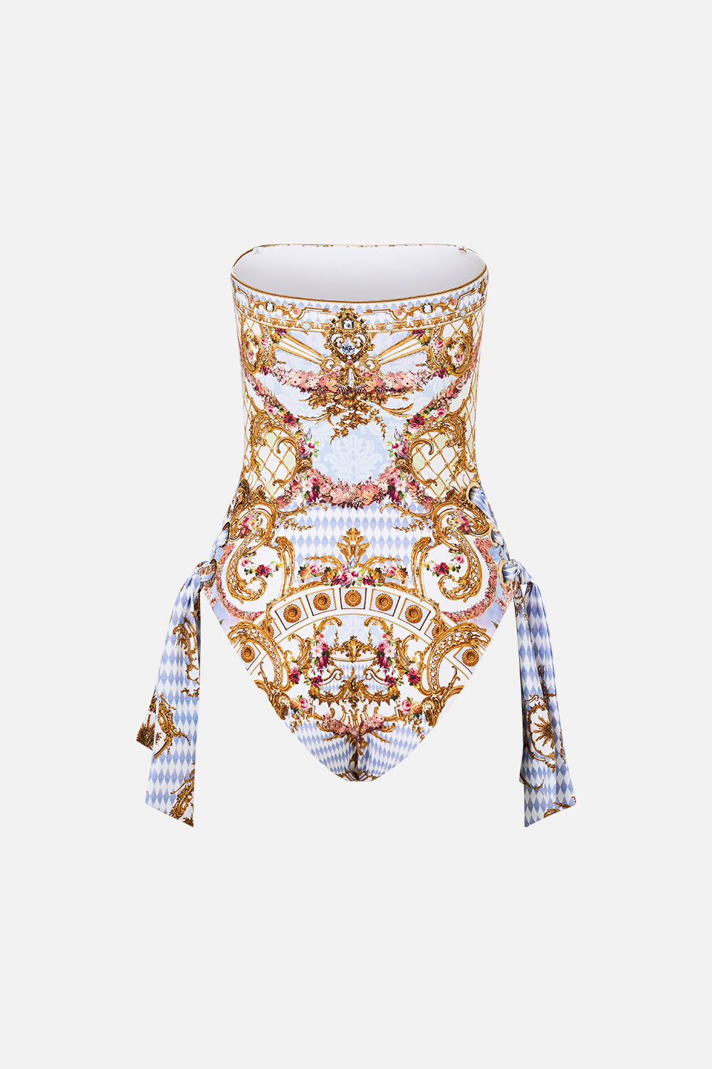 STRAPLESS EYELET TIE ONE PIECE THRONE GAMES