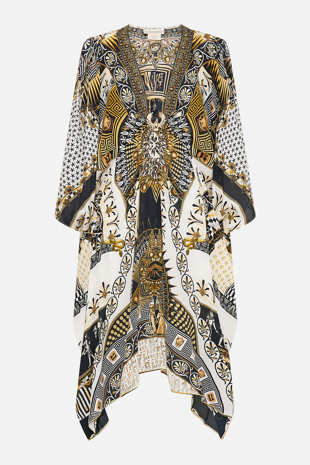 SHORT KAFTAN WITH HARDWARE TEMPLES OF DENDARA