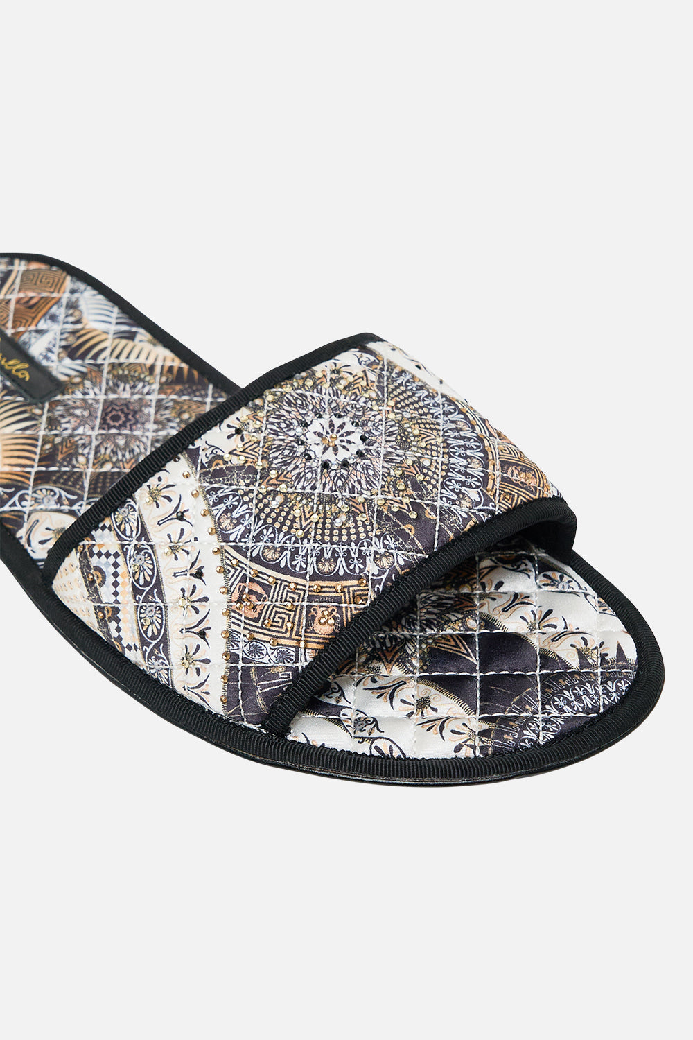 SLIPPERS WITH TRAVEL CASE TEMPLES OF DENDARA