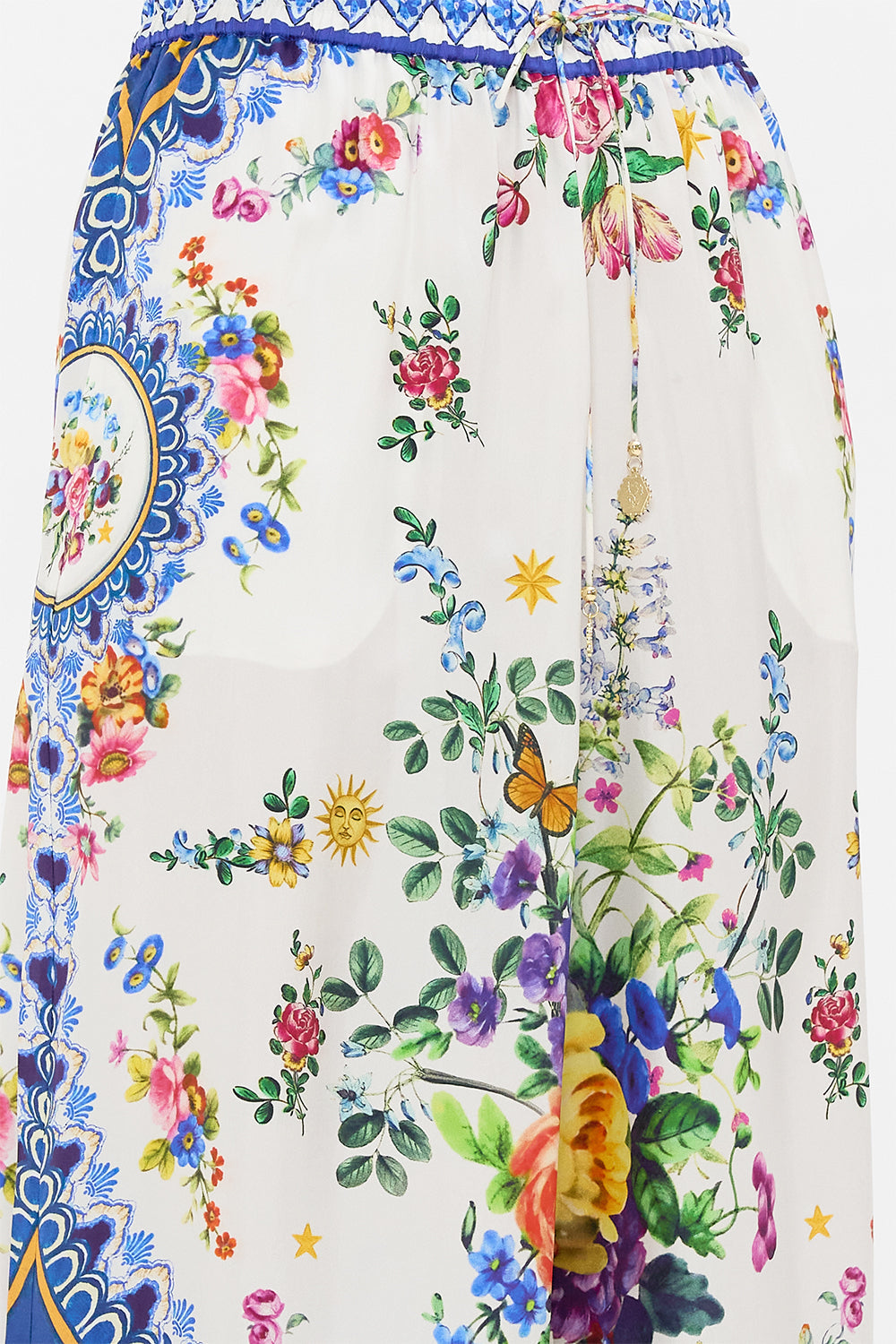 The CAMILLA Straight Leg Pant in our Tiles Darls print.