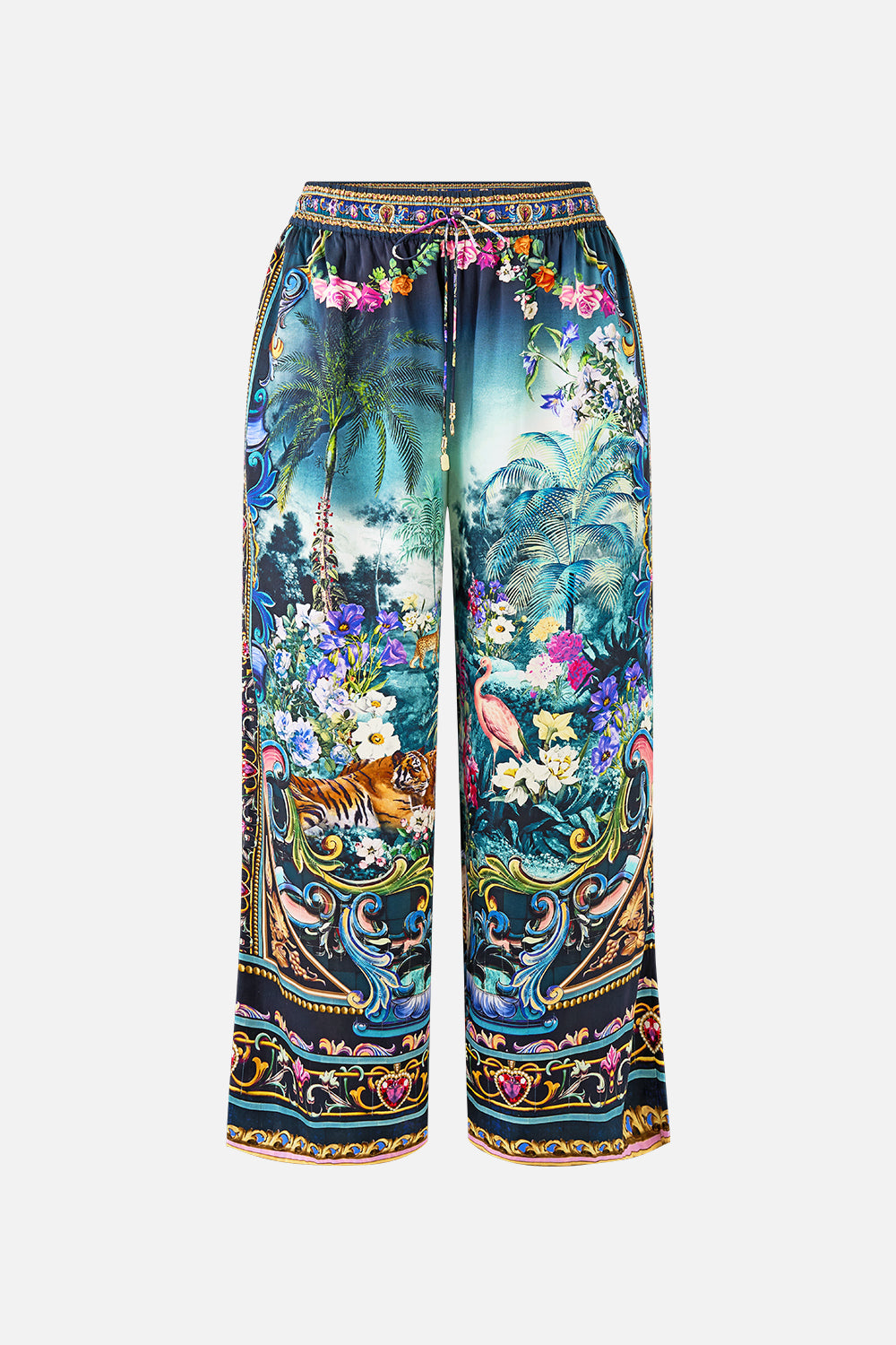 STRAIGHT LEG PANT BASKED IN BAROQUE