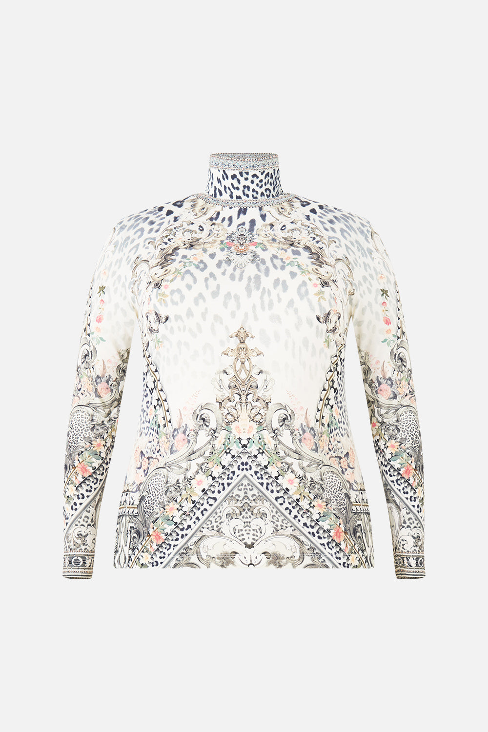 JERSEY TURTLENECK MARBLE HEAVEN