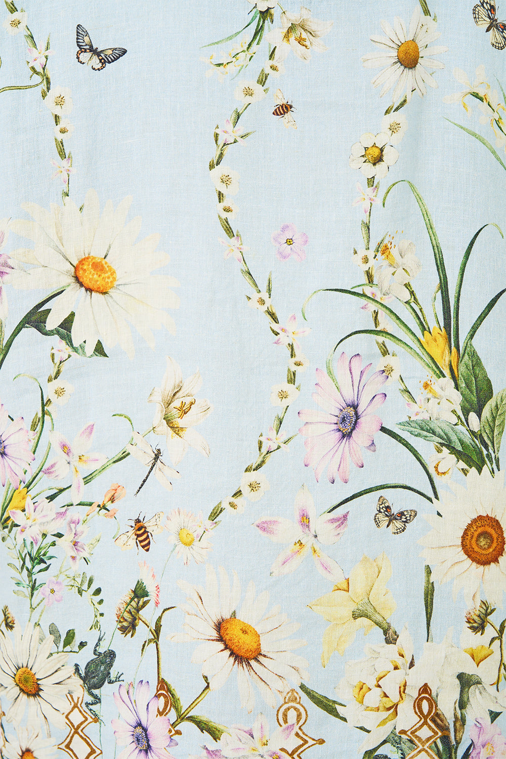 The CAMILLA Short Sleeve Cabana Shirt in our Floral Freefall print.