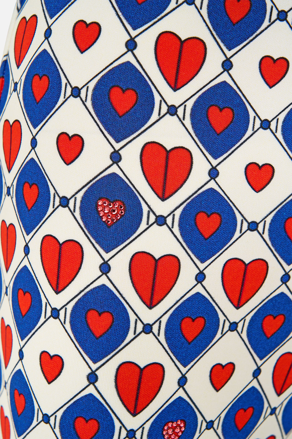 The CAMILLA Jersey Flare Pant in our Rinse & Roar print.